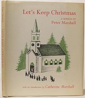 Bild des Verkufers fr Let's Keep Christmas: A Sermon zum Verkauf von SmarterRat Books