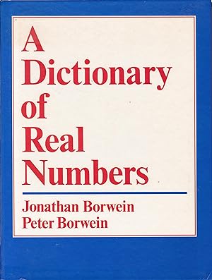 Seller image for A dictionary of real numbers for sale by Pare Yannick