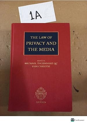 Immagine del venditore per The Law Of Privacy And The Media By Tugendhat And Christie venduto da UK LAW BOOK SELLERS LTD