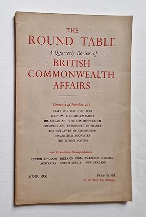 Review of British Commonwealth Affairs No. 163 (June 1951)