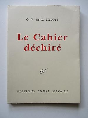 Le cahier déchiré