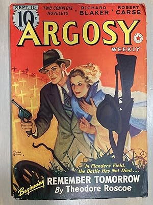 Imagen del vendedor de Argosy Weekly September 16, 1939 a la venta por biblioboy