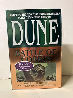 Imagen del vendedor de Dune: The Battle of Corrin a la venta por Chamblin Bookmine