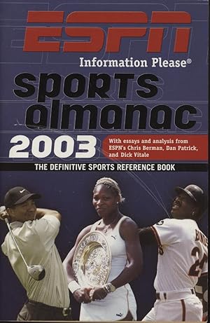Image du vendeur pour THE 2003 ESPN INFORMATION PLEASE SPORTS ALMANAC mis en vente par Sportspages
