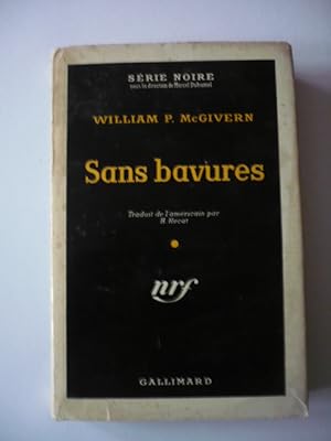 Sans bavures - Série Noire 344