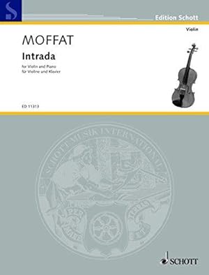 Bild des Verkufers fr Intrada: from "French 18th Century Violin Pieces". violin and piano. zum Verkauf von WeBuyBooks