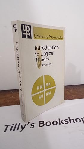 Image du vendeur pour Introduction To Logical Theory mis en vente par Tilly's Bookshop