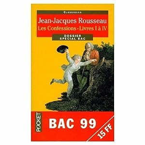 Image du vendeur pour Les confessions- livres I  IV mis en vente par Dmons et Merveilles