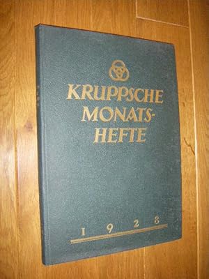 Kruppsche Monatshefte. Band 9 (Neunter Jahrgang) 1928