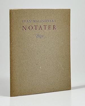 Seller image for Notater. Digte. Linoleumssnit af Palle Nielsen. for sale by Vangsgaards Antikvariat Aps