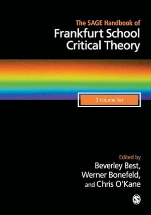 Image du vendeur pour Sage Handbook of Frankfurt School Critical Theory mis en vente par GreatBookPrices