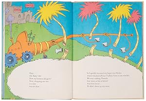 Seller image for The Lorax. for sale by Shapero Rare Books