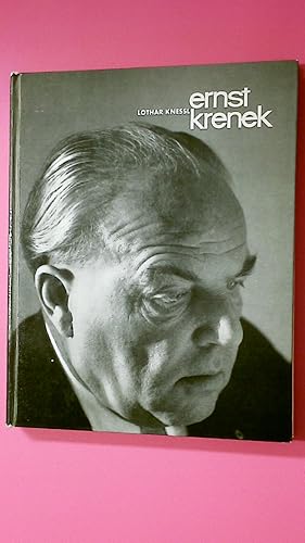 Bild des Verkufers fr ERNST KRENEK. EINE STUDIE VON KNESSL LOTHAR. zum Verkauf von HPI, Inhaber Uwe Hammermller