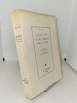 Seller image for Justine ou les Malheurs de la Vertu, prface de Georges Bataille, frontispice de Hans Bellmer for sale by Studio Bibliografico Stendhal