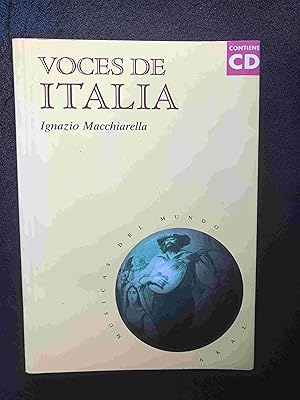 Bild des Verkufers fr Voces de Italia (con CD) zum Verkauf von Vrtigo Libros