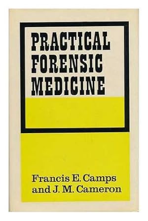 Bild des Verkufers fr Practical Forensic Medicine zum Verkauf von WeBuyBooks