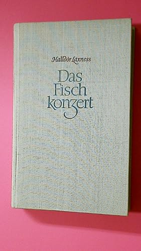 Bild des Verkufers fr DAS FISCHKONZERT. ROMAN. zum Verkauf von HPI, Inhaber Uwe Hammermller