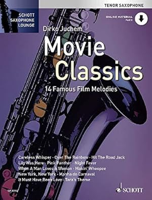 Bild des Verkufers fr Movie Classics: 14 Mélodies de film célèbres. tenor saxophone. zum Verkauf von WeBuyBooks