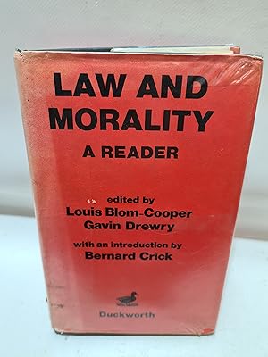 Imagen del vendedor de Law and Morality; A Reader a la venta por Cambridge Rare Books