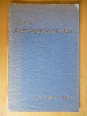Bild des Verkufers fr Was ist Anthroposophie? zum Verkauf von Versandantiquariat Harald Gross