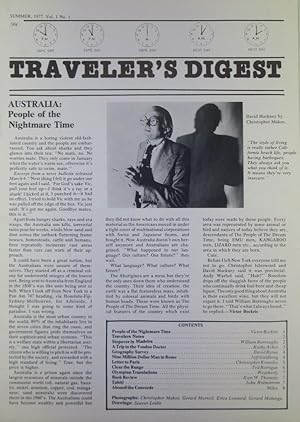 Travelers Digest. Summer, 1977. Volume 1, Number 1