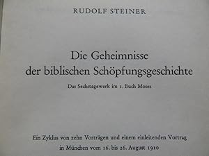 Die Geheimnisse der biblischen Schöpfungsgeschichte