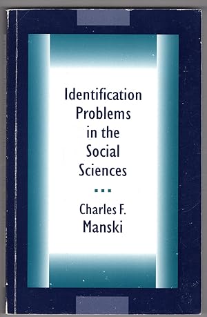 Imagen del vendedor de Identification Problems in the Social Sciences a la venta por Lake Country Books and More