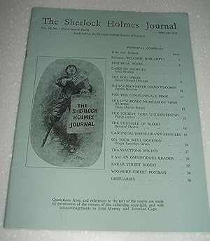The Sherlock Holmes Journal, Spring 1979 // The Photos in this listing are of the magazine that i...