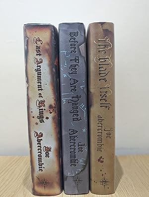 Seller image for The Blade Itself; Before They Are Hanged; Last Argument of Kings (The First Law 1-3) for sale by Fialta Books