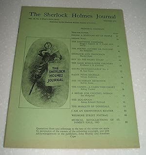 The Sherlock Holmes Journal, Winter 1975 // The Photos in this listing are of the magazine that i...