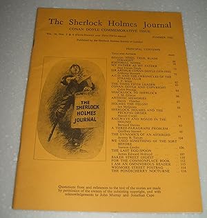 The Sherlock Holmes Journal, Summer 1980 // The Photos in this listing are of the magazine that i...