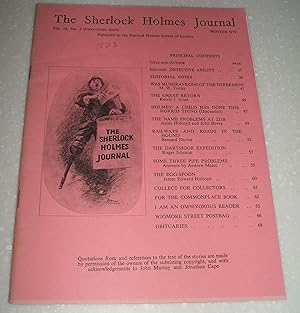 The Sherlock Holmes Journal, Winter 1979 // The Photos in this listing are of the magazine that i...