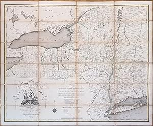 A Map of the State of New York by Simeon De Witt Surveyor General Contracted from his large Map o...