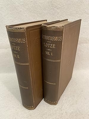 Microcosmus: An Essay Concerning Man And His Relation To The World, 2 vols (set)