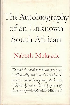 Seller image for The Autobiography of an Unknown South African for sale by Kenneth Mallory Bookseller ABAA