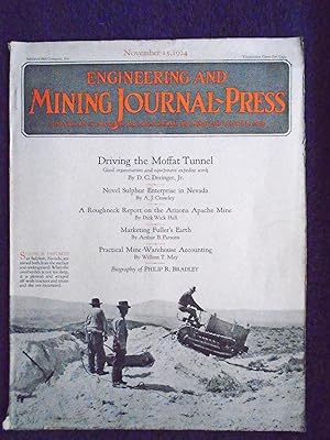 Seller image for ENGINEERING AND MINING JOURNAL [E/MJ], VOLUME 118, NUMBER 20, NOVEMBER 15, 1924 for sale by Robert Gavora, Fine & Rare Books, ABAA