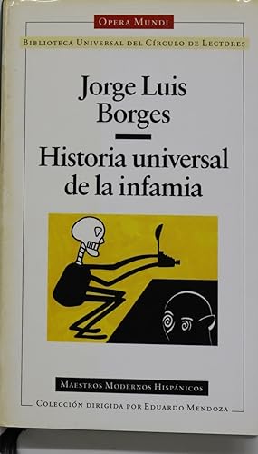 Imagen del vendedor de Historia universal de la infamia a la venta por Librera Alonso Quijano
