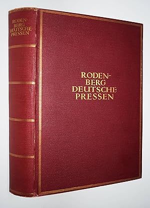 Deutsche Pressen. Eine Bibliographie. Mit vielen Schriftproben.