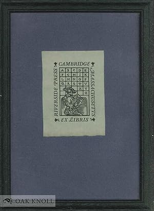 [A framed bookplate of The Riverside Press]