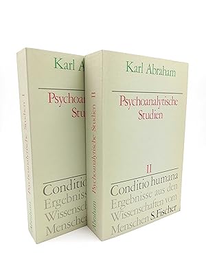 Psychoanalytische Studien. Gesammelte Werke in zwei Bänden (2 Bände komplett) Herausgegeben und e...