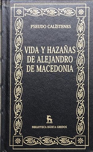 Image du vendeur pour Vida y hazaas de Alejandro de Macedonia mis en vente par Librera Alonso Quijano