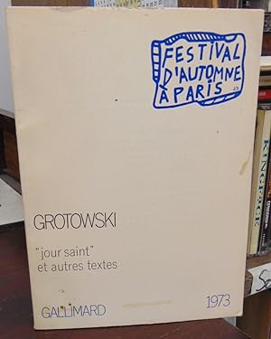 Immagine del venditore per Jour Saint et autre textes (Festival d'Automne, #6) venduto da Atlantic Bookshop