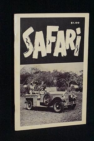 Seller image for Safari: A Short Travelogue of the Adventures of Martin and Osa Johnson for sale by Books by White/Walnut Valley Books