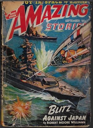 Imagen del vendedor de AMAZING Stories: September, Sept. 1942 a la venta por Books from the Crypt