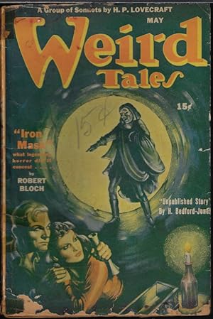 Imagen del vendedor de WEIRD TALES: May 1944 ("Fungi from Yuggoth") a la venta por Books from the Crypt