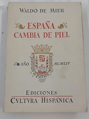 Imagen del vendedor de Espaa cambia de piel a la venta por Libros Ambig