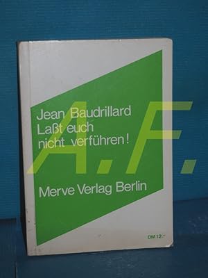 Bild des Verkufers fr Lasst euch nicht verfhren!. Aus d. Franz. bers. von Martin S. Leiby zum Verkauf von Antiquarische Fundgrube e.U.