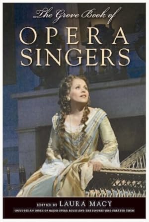 Imagen del vendedor de Grove Book of Opera Singers a la venta por GreatBookPricesUK