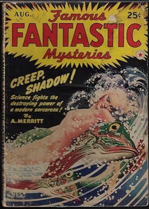 Bild des Verkufers fr FAMOUS FANTASTIC MYSTERIES: August, Aug. 1942 ( "Creep, Shadow!") zum Verkauf von Books from the Crypt