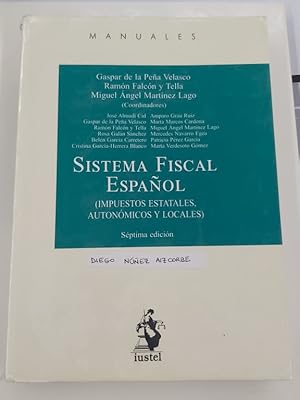 Imagen del vendedor de Sistema Fiscal Espaol a la venta por Libros Ambig